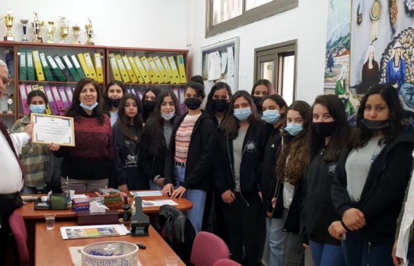 תרומתם המבורכת של תלמידי חטיבת הביניים בבית הספר בראמה